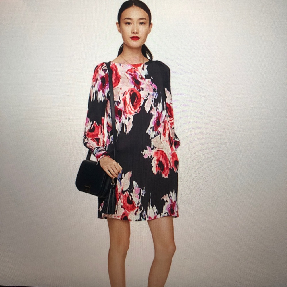 Kate Spade hazy floral fabric dress